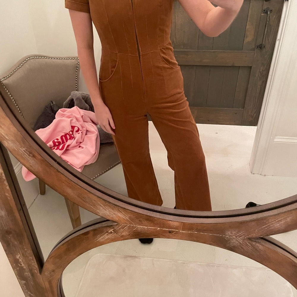 Jumpsuit with Short Sleeves